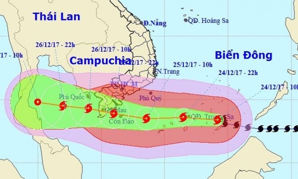 Gấp rút chuẩn bị sơ tán dân tránh bão số 16 - Tembin