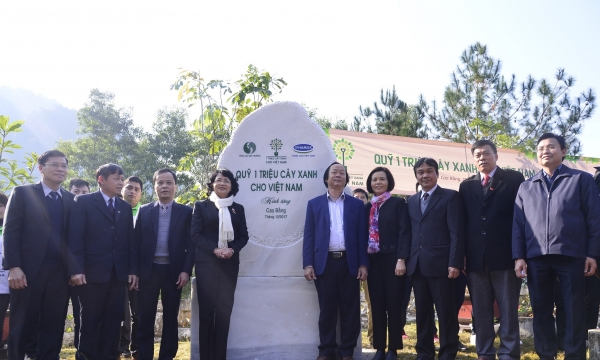 Hành trình về nguồn của Vinamilk và quỹ 1 triệu cây xanh tại tỉnh Cao Bằng