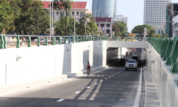 Đà Nẵng: Cấm phương tiện rẽ trái từ đường Trần Phú qua cầu Sông Hàn trong giờ cao điểm