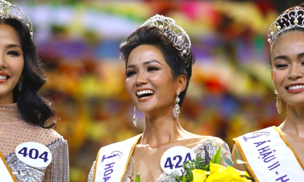 Cận cảnh nhan sắc tân Hoa hậu Hoàn vũ Việt Nam 2017
