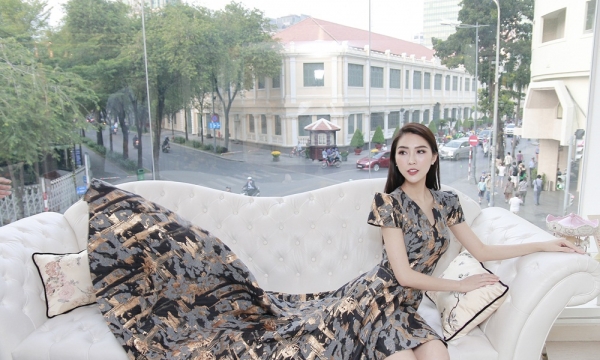 Tường Linh mang hơn 50 bộ trang phục đến Miss Intercontinental 2017