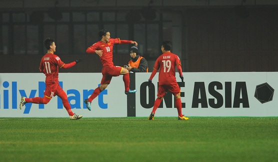 Việt Nam trở thành đội tuyển Đông Nam Á đầu tiên lọt vào bán kết giải U23 châu Á