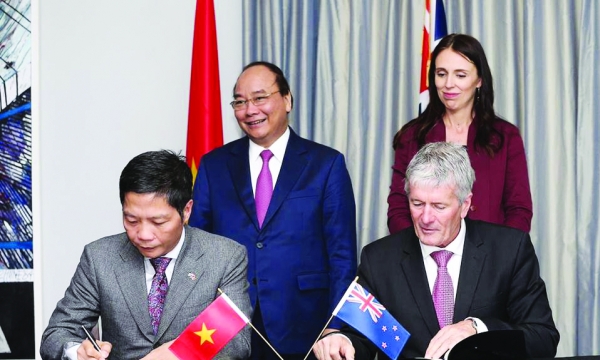 Mở ra chương mới trong quan hệ hợp tác với New Zealand và Australia
