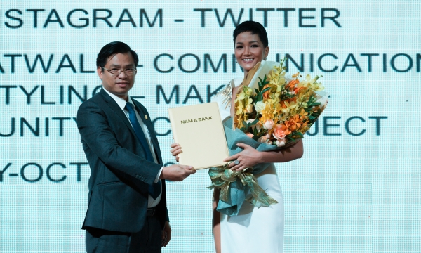  Hoa hậu H’Hen Niê  trở thành “Đại sứ nhân ái” của Nam A Bank  