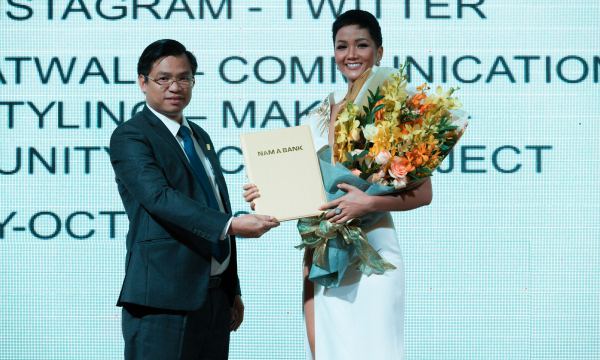  Hoa hậu H’Hen Niê  trở thành “Đại sứ nhân ái” của Nam A Bank  