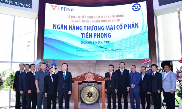 TPBank trở thành ngân hàng thứ 16 lên sàn chứng khoán