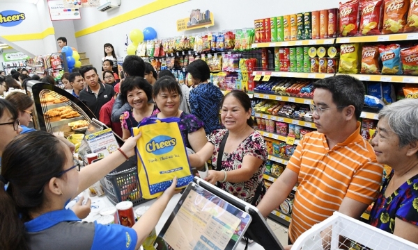 Mừng khai trương, cửa hàng tiện lợi Cheers Đinh Tiên Hoàng giảm giá 50%