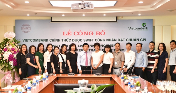 Vietcombank chính thức trở thành ngân hàng GPI đầu tiên tại việt Nam