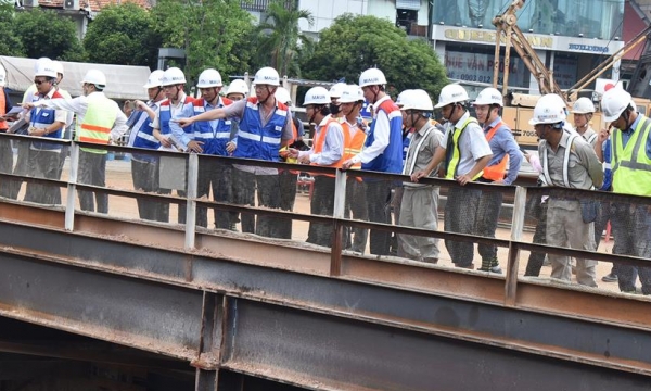 Đoàn đại biểu Quốc hội khảo sát dự án Metro Bến Thành - Suối Tiên