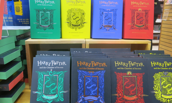 FAHASA phát hành sách Harry Potter cùng lúc với thế giới