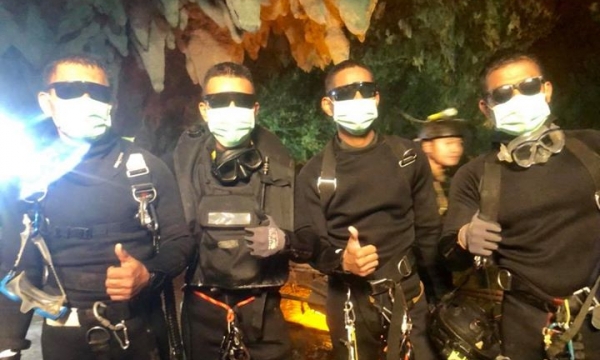 Vụ giải cứu đội bóng Heo Rừng: Bốn người cuối cùng đã rời khỏi hang