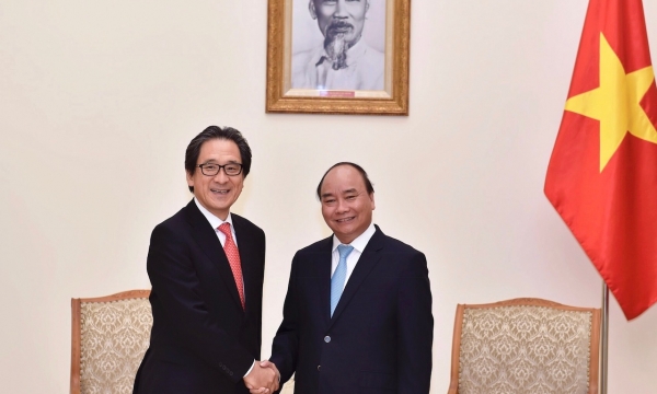 Chủ tịch Tổ chức Xúc tiến thương mại Nhật Bản đến thăm chính thức Việt Nam