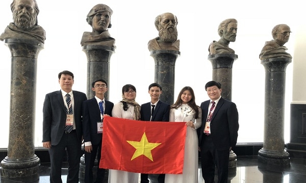 Cả 4 thí sinh Việt Nam đạt huy chương tại Olympic Sinh học quốc tế lần thứ 29