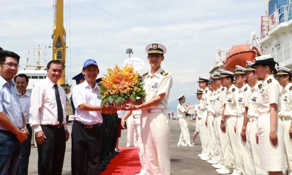 Đà Nẵng: Đón tàu lực lượng bảo vệ bờ biển Nhật Bản - Kojima  