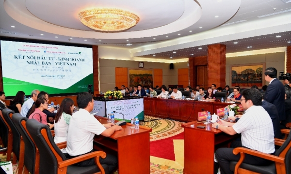 Vietcombank đồng hành cùng “Kết nối đầu tư kinh doanh Việt Nam - Nhật Bản” năm 2018