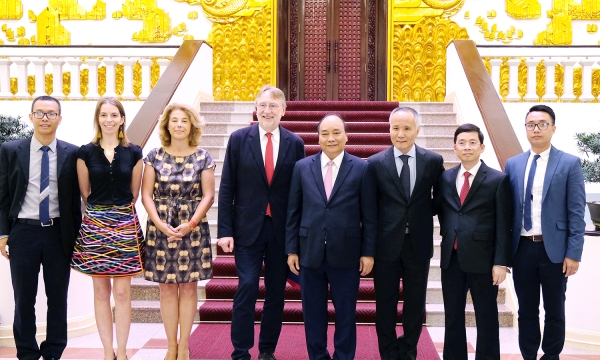 Thủ tướng Nguyễn Xuân Phúc tiếp Chủ tịch Ủy ban Thương mại quốc tế