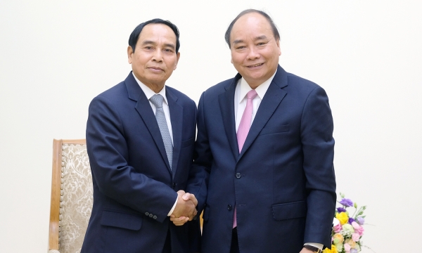 Thủ tướng Nguyễn Xuân Phúc tiếp Phó Thủ tướng Lào sang thăm, làm việc tại Việt Nam