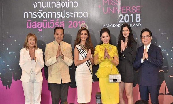 Thái Lan được chọn làm nơi đăng cai Hoa hậu Hoàn vũ 2018