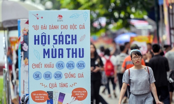 Tưng bừng khai mạc “Hội sách mùa Thu 2018” tại Hà Nội