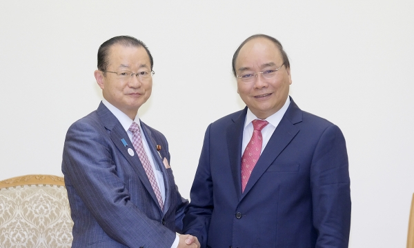 Thủ tướng Nguyễn Xuân Phúc tiếp Đoàn nghiên cứu Nhật Bản