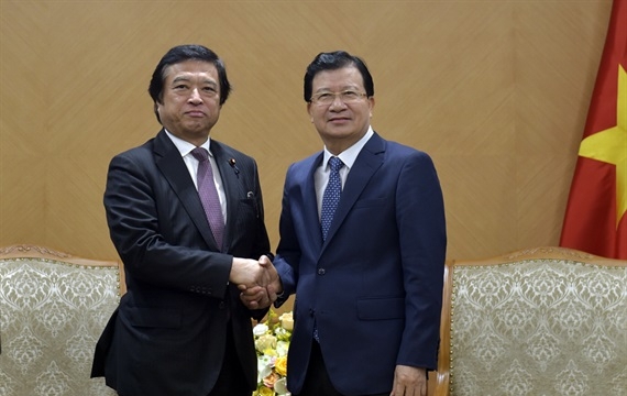 Phó TT Trịnh Đình Dũng: Việt Nam - Nhật Bản phát triển mạnh mẽ, toàn diện trên mọi lĩnh vực