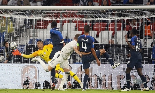 Hòa 0-0 trước Pháp, Đức tìm lại chính mình