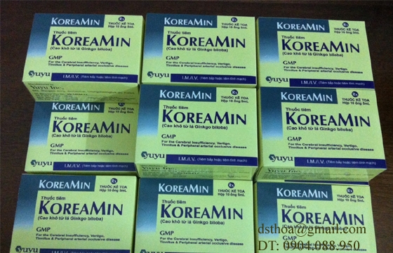 Thu hồi thuốc tiêm Koreamin vì không đạt chất lượng