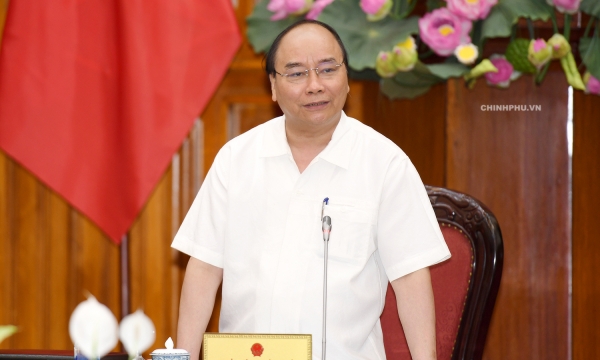 Thủ tướng làm việc với lãnh đạo tỉnh Ninh Thuận 