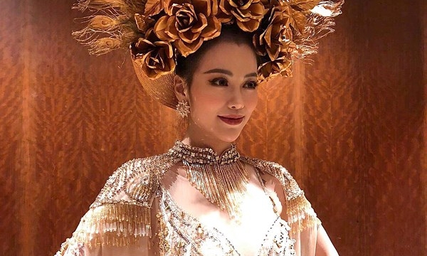 “Hoa hậu Trái đất 2018”: Nguyễn Phương Khánh đạt giải vàng thi trang phục dân tộc 