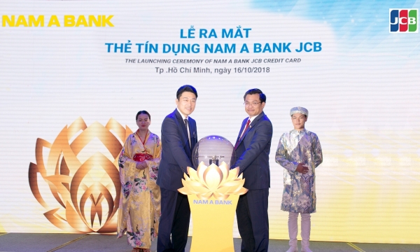 Nam A Bank chính thức ra mắt thẻ tín dụng Nam A Bank JCB 