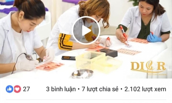 Nghi án Dior Spa đào tạo nghề thẩm mỹ “chui”: Sở LĐTBXH Hà Nội chưa cấp phép!