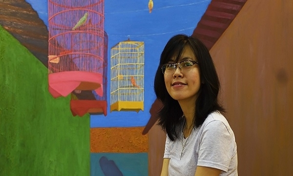Người đàn bà cô đơn trong tranh Nguyễn Ngọc Đan