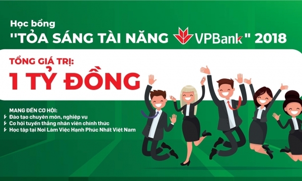 Ra mắt quỹ học bổng tài năng VPBank 2018