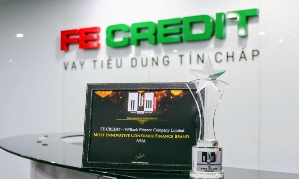 FE CREDIT đạt giải “Thương hiệu tài chính tiêu dùng đột phá nhất châu Á năm 2018”