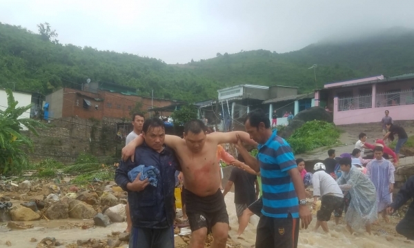 Khánh Hòa: Nhiều người thương vong do ảnh hưởng của mưa lũ