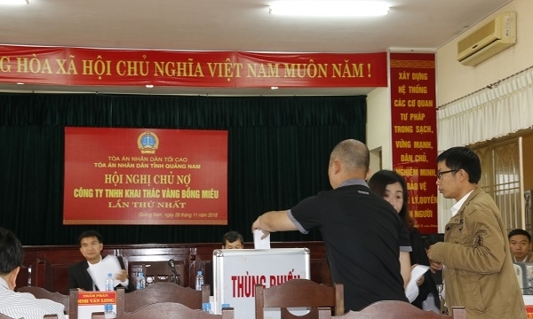 Quảng Nam: Vàng Bồng Miêu chính thức phá sản với số nợ gần 1.000 tỉ đồng