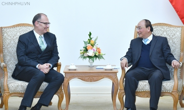 Thủ tướng Nguyễn Xuân Phúc tiếp các vị Đại sứ 