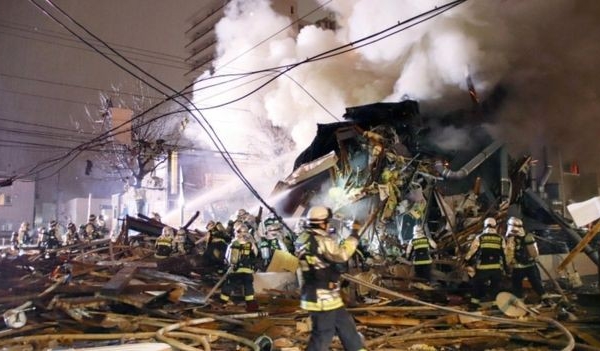 Nhật: Nổ lớn tại nhà hàng, ít nhất 40 người bị thương
