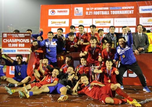 Việt Nam vô địch giải bóng đá U.21 Quốc tế báo Thanh Niên 2018