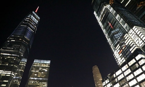Lần đầu tiên, World Trade Center ở New York sáng đèn mừng Tết Nguyên đán