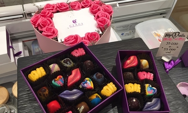 Lạc vào thế giới quà tặng Chocolate ngày Valentine 2019