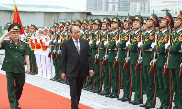 Thủ tướng Nguyễn Xuân Phúc dự Lễ kỷ niệm 30 năm Ngày truyền thống Tập đoàn Công nghiệp - Viễn thông Quân đội