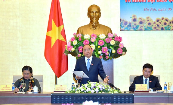 Thủ tướng Nguyễn Xuân Phúc gặp mặt Nhóm đại biểu Quốc hội trẻ