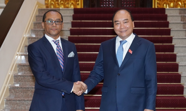 Thủ tướng Nguyễn Xuân Phúc tiếp Bộ trưởng Ngoại giao và Hợp tác Timor-Leste