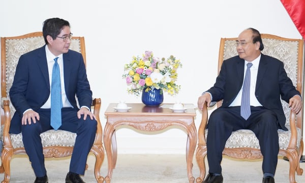 Thủ tướng Nguyễn Xuân Phúc tiếp nhà đầu tư Philippines
