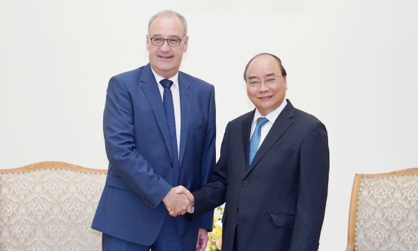 Thủ tướng Nguyễn Xuân Phúc tiếp Bộ trưởng Thụy Sĩ