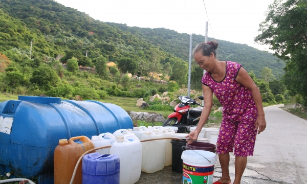 Cù Lao Chàm: Khốn khổ vì thiếu nước sinh hoạt!
