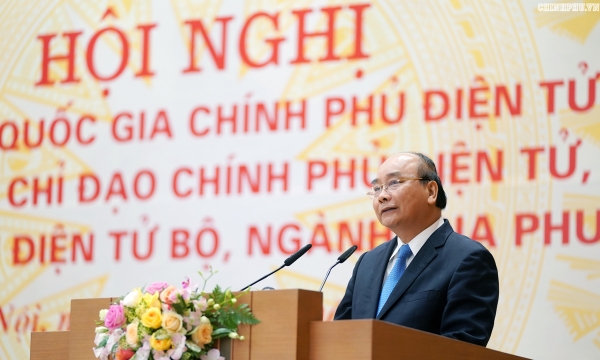 Thủ tướng Nguyễn Xuân Phúc chủ trì Hội nghị trực tuyến Ủy ban quốc gia về Chính phủ điện tử