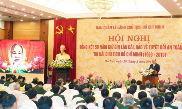  Hội nghị tổng kết 50 năm giữ gìn, bảo vệ  thi hài Chủ tịch Hồ Chí Minh