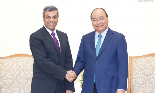 Thủ tướng Nguyễn Xuân Phúc tiếp Bộ trưởng Kuwait